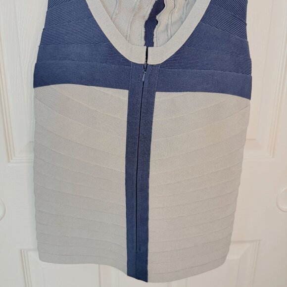 New Authentic Herve Leger Bandage Dress Small Bodycon Cocktail Y2K Party Club - Picture 5 of 10